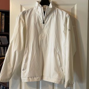Izod half zip performance golf jacket